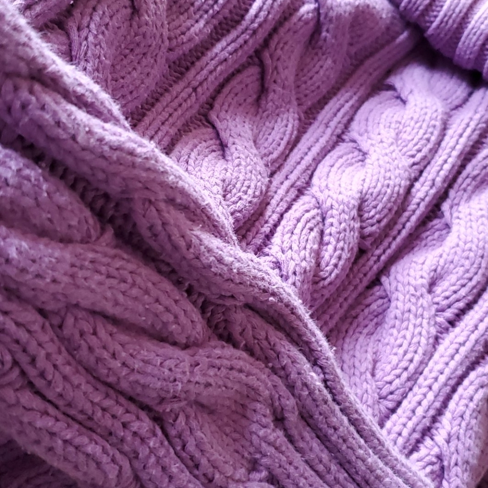 Ann Taylor Vintage Cable-Knit Turtleneck - Picture 6 of 6